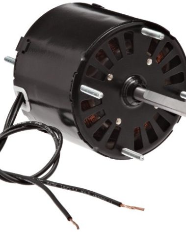 Fasco D132 3.3" Frame Open Ventilated Shaded Pole General Purpose Motor with Sleeve Bearing, 1/20HP, 1500rpm, 115V, 60Hz, 1.8 amps, CW Rotation