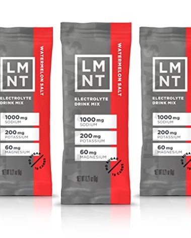 LMNT Zero Sugar Electrolytes - Watermelon Salt | Drink Mix | 30-Count