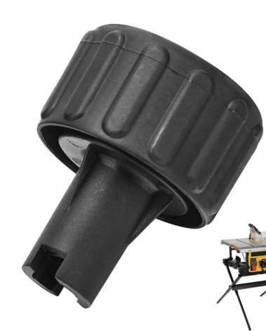 514013479 Fence Knob Compatible with De-walt DWE799GD, DWE7490X, DWE7491RS Table Saw - Replaces 5140134-79, Black