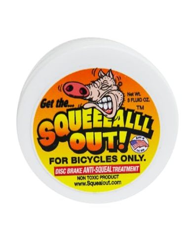 Squeal Out Anti-Squeal Disc Brake Paste, Brake Lubricant, 3 oz Jar