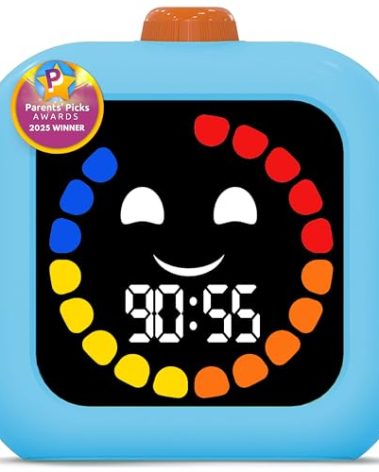 Digital Visual Timer for Kids - Rechargeable 99 Min Timer - Focus & Smoother Routines - Visual Timer for Classroom, ADHD Autism Toddler Support - Daily Use at Home, Therapy or School