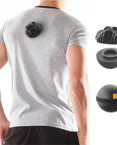 Ball for Side Sleep Posture - Calma Clip v2 by Whole Nights, Sleep Aid for Back Snorers, Anti Snoring Device, Attaches to Any Clothes and Keeps You in a Healthy Sleeping Position