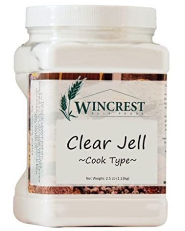 Clear Jell (Clearjel) Canning Starch - Cook Type - 2.5 Lb Economy Size Tub