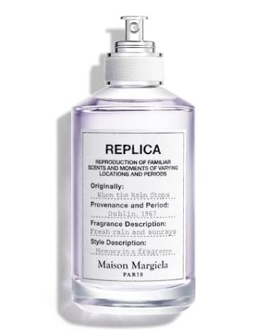 Maison Margiela - Replica - When the Rain Stops Eau de Toilette - Fresh Fragrance - With Acquatic Accord, Isparta Rose Petal & Patchouli - 3.4 Fl Oz
