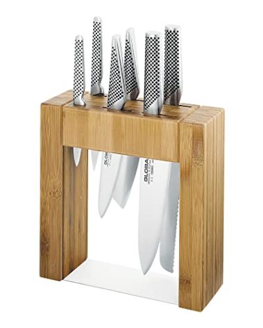 Global 7-piece Ikasu Knife Block Set