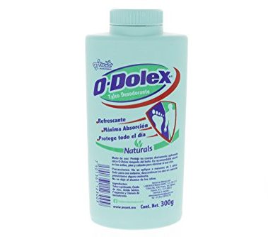Odolex Naturals Deodorizing Powder 300g - Talco Desodorante Natural (Pack of 2)