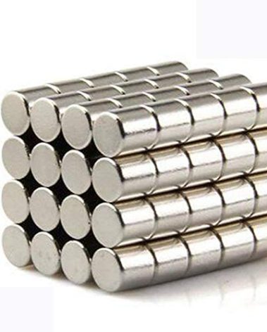 80 Pieces 5 x 5mm Multi-use Refrigerator Magne ts for Refrigerator Science Crafts Projects