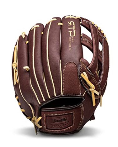 Franklin Sports Baseball Gloves - RTP Pro Baseball Fielding Glove - Outfield Glove - 13" Black