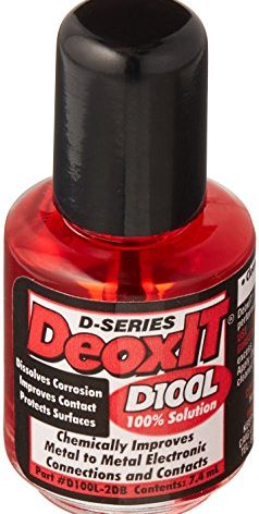 CAIG LABORATORIES DeoxIT D100L-2DB Brush Applicator, More Than A Contact Cleaner, 7.4mL, Pack of 1