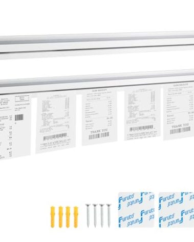 Restaurant Ticket Rack - 16/18/24/28/30" Ticket Check Rack - Commercial Kitchen, Cafes, Pubs, Bars (2 Pcs, 30 Inch)