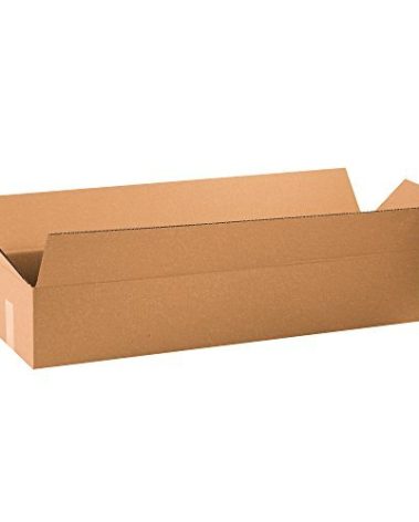 BOX USA 34x10x6 Long Corrugated Boxes, Long, 34L x 10W x 6H, Pack of 10 | Shipping, Packaging, Moving, Storage Box for Home or Business, Strong Wholesale Bulk Boxes