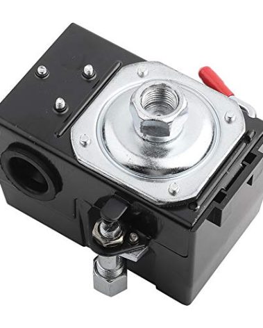 Air Compressor Pressure Switch 240V Single Port Air Pressure Switch 135~175 PSI Plastic 26 Amps Pressure Control Switch Replacement
