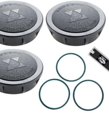 Pack Rainbird Sprinkler Head Cap and Seals, 1800XC - Rainbird 1800 Series Spray Head Cap, Sprinkler Head Cover, 1800CAPS Spray Head Cap, Xeri-Cap for 1800 Series Spray Bodies w/ LED Keychain Light