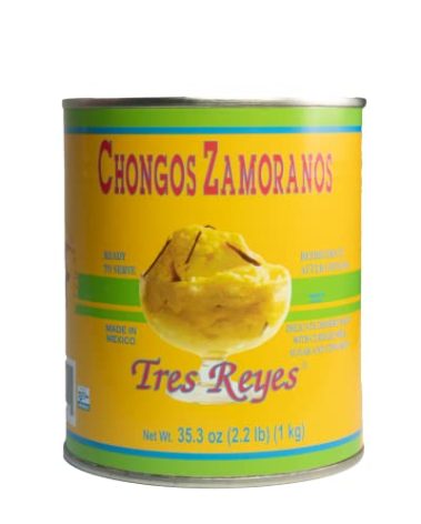 Tres Reyes - Authentic Mexican Chongos Zamoranos – 35.3 oz (2.2 lb) - Traditional Mexican Delight, Sweet and Delicious Dessert