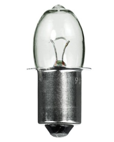10 Pack XPR18 - Xenon Miniature Indicator Bulb - 18 Volt - 0.6 Amp - B3-1/2 Bulb - SC Mini Flange Base