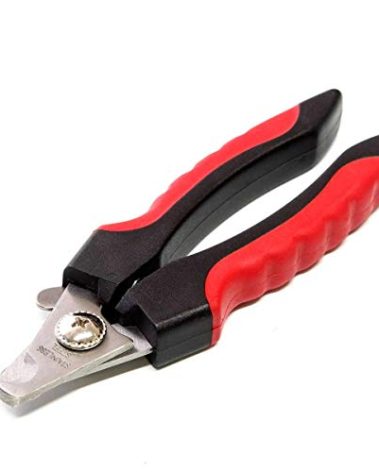 Ryan's Pet Supplies Paw Brothers Nail Clipper for Dogs and Cats, Pet Nail Clippers, Safe Grooming Tool, Professional Grade, Stainless Steel Blades, Safety Guard, Medium, 5.5 inches