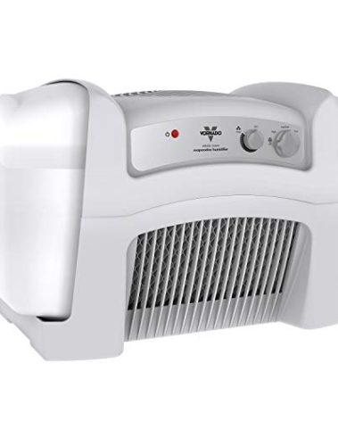 Vornado Evap40 4-Gallon Evaporative Humidifier, Adjustable Humidistat, 3 Speed Settings, Coverage up to 1,000 sqft, 4-Gallon Output (24 Hrs), Dual Tank, Perfect for Home, Bedroom, and Large Spaces