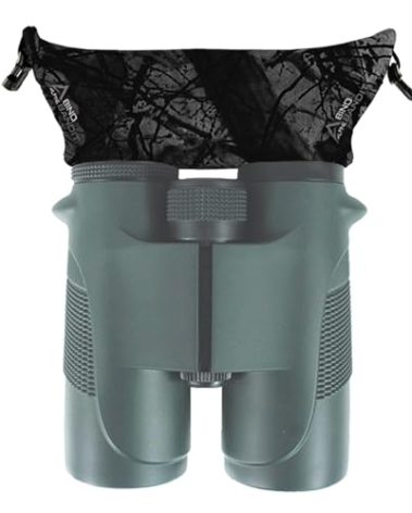 Slicker Bino Bandit - Blocks Glare, Improves Visual Acuity and Reduces Eye Fatigue. FITS All Binoculars, Stealth Shadow