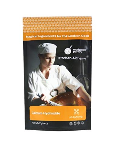 Pure Calcium Hydroxide [Slaked Lime] ⊘ Non-GMO Gluten-Free Vegan - 400g/14oz