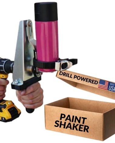 Spray Can Paint Shaker Mixer - Drill Powered Paint Shaker Electric Paint Shaker Miniature Spray Paint Shaker Paint Can Shaker Electric Spray Paint Can Mixer Rattle Can Shaker Electric Paint Shaker