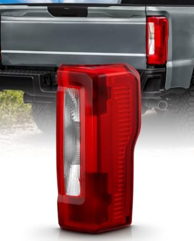 KEEKPO - For 2023-2024 Ford F250 F350 SuperDuty Incandescent w/o Blind Spot Tail Light Lamp Replacement - Passenger