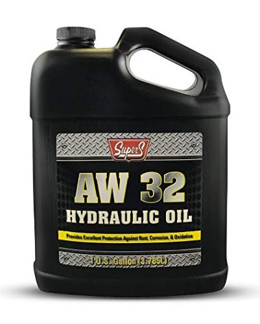 Super S Anti-Wear AW32 Hydraulic Oil for Log & Wood Splitters, Gear & Compressor Oil- Rust & Corrosion Protection- 1 Gallon