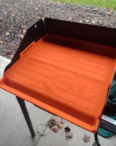 Griddle Silicone Protective Mat Accessory compatible with Camp Chef Single Burner Fry Griddle 14 in. x 16 in, Heavy Duty Food Grade Silicone Mat, Protects Grill from Rodents, Insects, Debris Rust