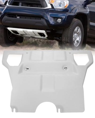 Dermon Front Skid Plate Compatible with 2005-2015 Tacoma Base Pre Runner TRD Pro X-Runner Replacement for PT212-35075 PT212-35050 PT212-35051 Aluminium