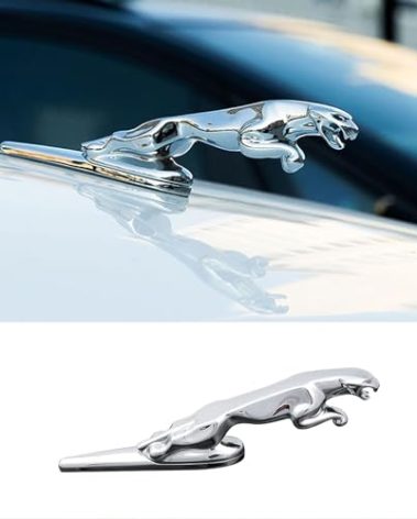 ReYroB Jaguar Hood Ornament Car Hood Ornaments Hood Ornaments for Vehicles Hood Ornaments Automotive Ornaments XF XJ XE XK XKR XFL XJS E