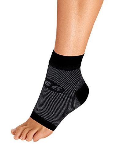 OrthoSleeve FS6 Foot Bracing (Single Sleeve) treats Plantar Fasciitis, Achilles Tendonitis and relieves heel pain in a soft, moisture-wicking fabric