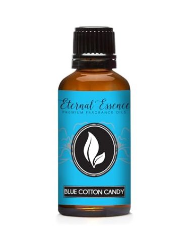 Eternal Essence Oils Blue Cotton Candy 30ml Premium Fragrance Oil - for Candle, Soap Making, Aromatherapy, Diffusers, Home Care, & Humidifiers