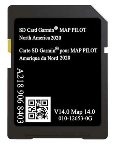 A2189068403 Navigation SD Card for CLA/GLC/GLA/AMG/A/B/C/E-Class - MAP 14.0 (for Audio 20 with NTG Code 522, Includes Can/Mex/USA Maps)