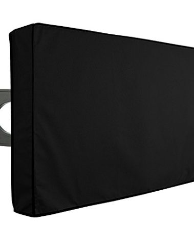 KHOMO GEAR Outdoor TV Cover - Panther Series - Universal Weatherproof Protector for 46-48 Inch TV - Fits Most Mounts & Brackets