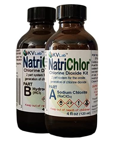 NatriChlor The Original CD w/HCL in Glass Extra Large 8 oz Total