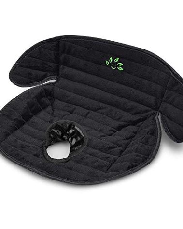 Piddle Pad Car Seat Protector, Waterproof Potty Training Seat Saver Pads for Infants Baby and Toddlers, Machine Wash and Dry (Black)