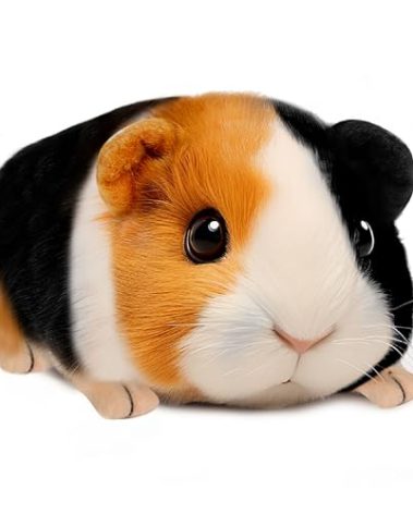 Mushplushies Guinea Pig Stuffed Animal, Cute Guinea Pig Plush for Kids, Realistic Stuffed Animals Small Live Animals Toys for Boys Girls Children's Christmas Birthday Gifts(Multicolor)