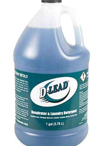 D-Lead Respirator and Laundry Detergent, 1 Gallon, 3235ES-001