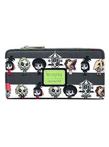 Loungefly Beetlejuice Chibi All Over Print Faux Leather Wallet