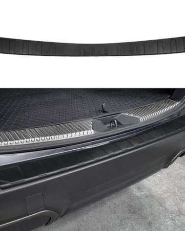 FormiPow Rear Bumper Protector for 2025 2026 Subaru Forester (Not for Wilderness), ABS Trunk Door Scratch Guard, Easy-to-Install Rear Bumper Cover for Subaru Forester Accessories