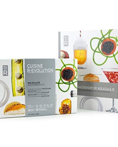 Molecule-R - Molecular Gastronomy Starter Kit + FREE Recipe Book - Spherification Kit - CUISINE R-EVOLUTION