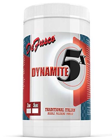Dynamite 5X Traditional Italian Marble Polishing Powder for Marble, Travertine, Limestone, or Terrazzo - 2lbs