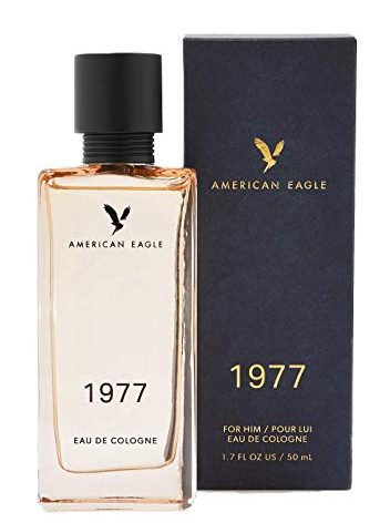American Eagle Dewy greens, Cedar Leaf, Warm Musk 1.7 fl.oz. 1977 Men's Eau De Cologne