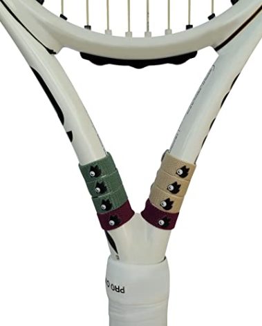 izzers Tennis Score Keeper, Mark and See The Score Easily, 2-Pack, Zen Colors: sage/Taupe/Violet