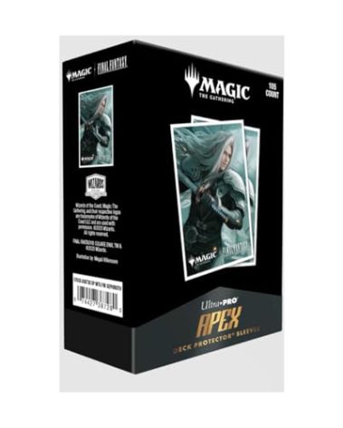 Ultra PRO - Final Fantasy x Universes Beyond Sephiroth (Wisnu Tan) 105ct APEX Deck Protector™ Sleeves for Magic: The Gathering | Trading Card Accessories, Collectible Card Game Gear