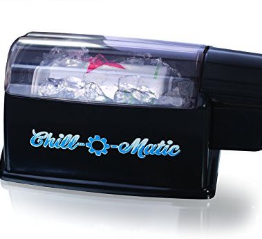 Chill-O-Matic Instant Beverage Cooler, Chill Drinks in 60 Seconds with This Portable Cooling Device - Perfect for Outdoor Activities and Parties.
