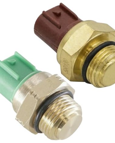 Caltric Fan & Indicator Thermo Sensor Switches Compatible with Yamaha YFM660R Raptor 660R 2001-2005