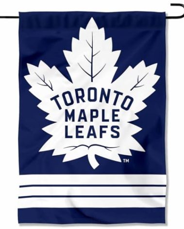 Toronto Maple Leafs Double Sided Garden Flag