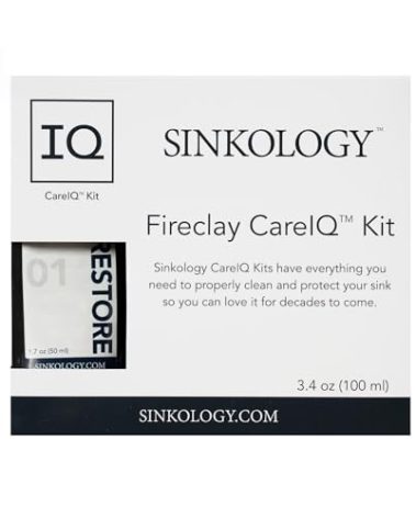 SinkSense Fireclay Care IQ Kit