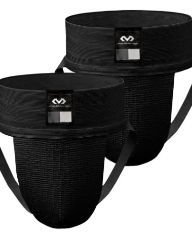 McDavid Athletic Jock Strap Adult Men's, Baseball Protection & More Sports, Black & White