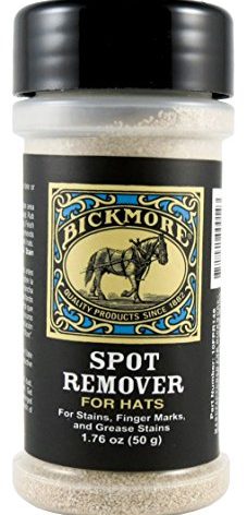 Bickmore Spot Remover for Hats- Cleans and Removes Stains, Grease, Finger Marks and Rings from Felt Cowboy Hats